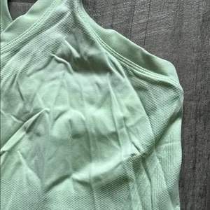 Athleta Green Fitted Sleeveless Tank Top thumbnail 4