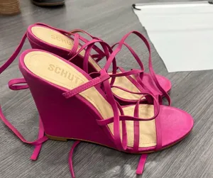 Schutz Deonne Casual Nappa Leather Sandal Size 7.5 thumbnail 7