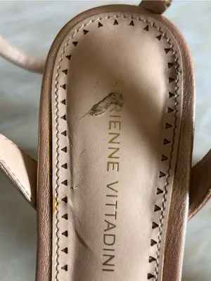 Adrienne Vittadini Nerve Rhinestone Slingback Heels Sz 9 Autumn Wedding Guest thumbnail 8