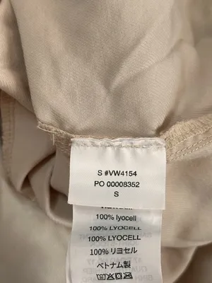 VUORI Coastline Milkweed Cream Pants 100% Lyocell Size Small LIKE NEW Small thumbnail 8