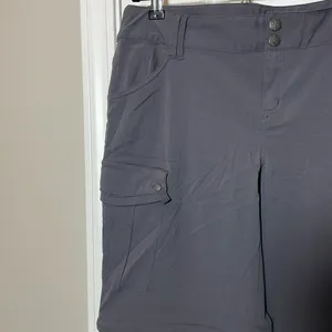 PRANA SAGE CONVERTIBLE PANT Womens size 10 gray‎ thumbnail 3