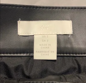 Hennes & Mauritz Leather Skirt thumbnail 7