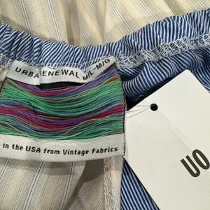 NEW Urban Outfitters Blue Flutter Top Women’s Medium/Large thumbnail 2