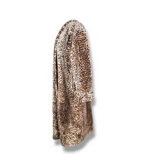 Vintage Monterey Fashions Leopard Faux Fur Long Coat Animal Print Statement thumbnail 3