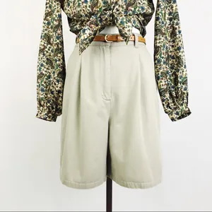 Vintage Ralph Lauren High-Waisted Cotton Shorts | Size 6 thumbnail 2