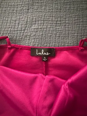 Lulus Magenta Bodycon Midi Dress thumbnail 4