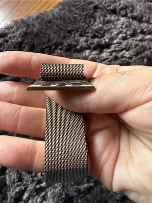 Apple Gold Milanese Loop Watch Band thumbnail 5