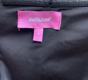 Edikted black halter top thumbnail 2