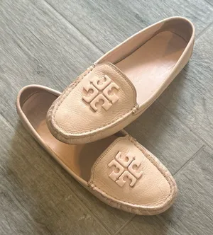 Tory Burch Everly Driver Leather Loafer Size 7 M See Pictures For Condition thumbnail 1