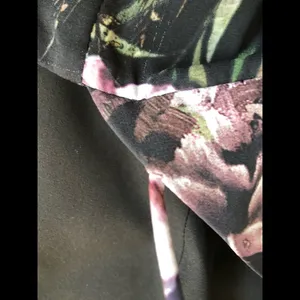 Fame and Partners Dress Floral Strappy Fit & Flare Strappy Purple Black Green thumbnail 16