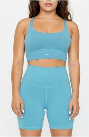 Set Active Bra and Biker Shorts Set thumbnail 1