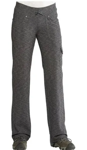 Kuhl Mova Straight Leg Pants Charcoal Athleisure Gray Cargo Hiking Women 12 Reg thumbnail 1