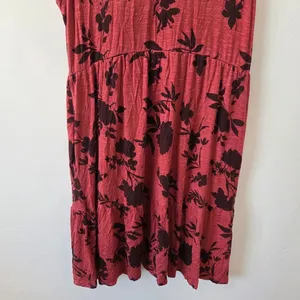 Maurices Jersey Tiered Midi Dress Lightweight Casual Festival Summer Teacher XL thumbnail 5