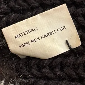 Unbranded Reversible Knit Beanie Faux Rabbit‎ Fur Hat in Chocolate Brown Cozy thumbnail 5
