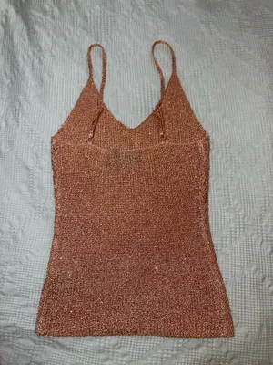 White Fox Boutique Love Galore Sequin Knit Top Peach thumbnail 8