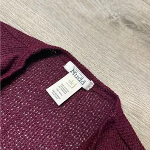 •MUDD• BURGUNDY CARDIGAN thumbnail 4