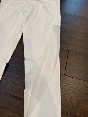 aerie White Hi-Rise 7/8 Offline Leggings Size Large- C47-043 thumbnail 8