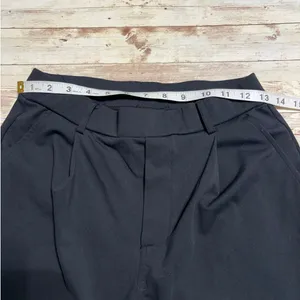 Halara Flex High Waisted Work Pants Women's Size Small Black Pleated Stretch thumbnail 8