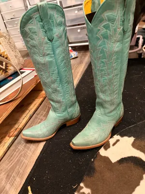 Jrc And sons teal boots Blue Size 6.5 thumbnail 2