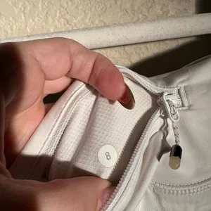 Lululemon pace rival skirt size 8 in‎ white thumbnail 8
