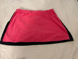 Nike Pink Athletic Skort with Black Trim thumbnail 3