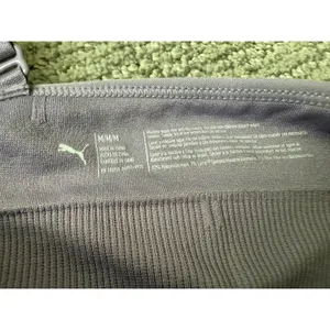 Puma Womens Seamless Sports Bra‎ Lavender Purple Adjustable Straps Size Medium thumbnail 5