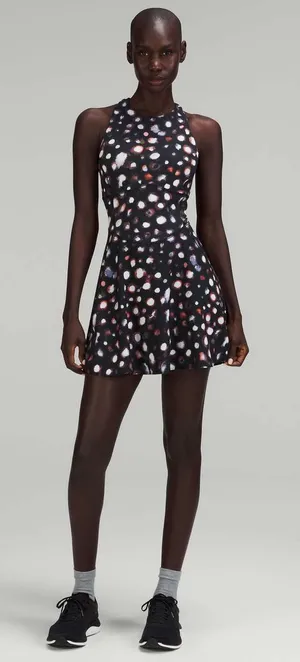 Lululemon Court Crush Dress Haze Dot 4 thumbnail 1