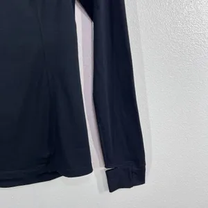 Paradox Women's 1/4 Zip Merino Wool Blend Base Layer Top Small Black Thermal thumbnail 9