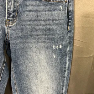 Vervet Melissa mid rise jeans raw hem size 25 straight leg Mixology thumbnail 5