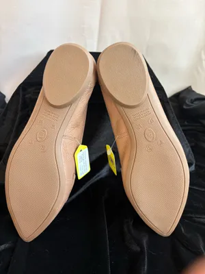 Bottero Women's Tan Leather Loafers with Gold Accent Size 6 thumbnail 7