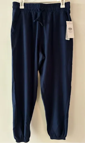 Beverly Hills Polo Club Women’s Navy Elastic Waist Joggers thumbnail 1