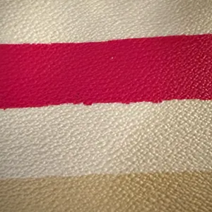 Kate Spade Adrienne Bondi Road Pink and Cream Striped Clutch Very Clean thumbnail 6