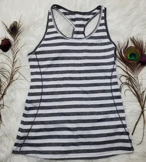 New‎ Balance Striped Tank thumbnail 1