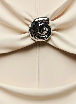 Zara maxi dress conch cutout fitted bodycon party cocktail evening thumbnail 9