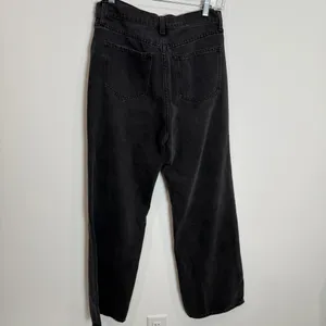 Pistola Black Crossover Denim Wide Leg Jeans thumbnail 6