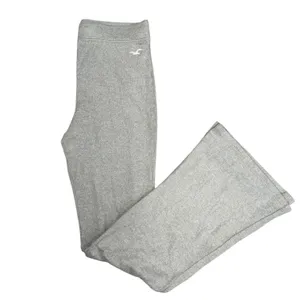 Hollister Flare Yoga Pants Womens Small Short Gray Heathered Stretch Lounge thumbnail 8