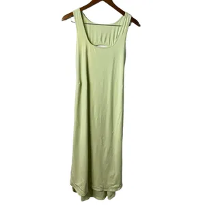 Lululemon Open Back Pima Cotton Midi Tank Dress Sleeveless Womens Size 6 thumbnail 3