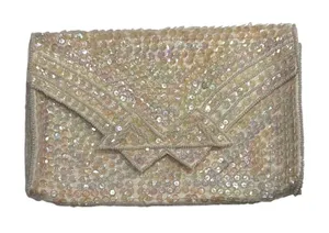 Vintage La Regale Elegant Sequin‎ Clutch 50s/ 60s Prom Formal Retro thumbnail 1