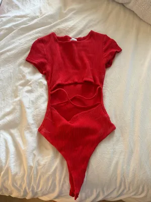Princess Polly bodysuit red thumbnail 2