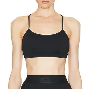 Alo Yoga Airlift Intrigue Bra Black XS thumbnail 1
