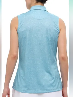 Greg Norman ML75 Play Dry Sleeveless Polo new with tags thumbnail 3