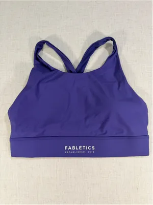 Fabletics Women’s 3-Piece Workout Set PowerHold Leggings Jacket & Sports Bra Vio thumbnail 8