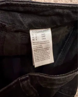 American Eagle Ripped Black Jeans thumbnail 3