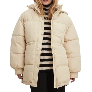 NA-KD Waist Drawstring Padded Jacket Large thumbnail 1