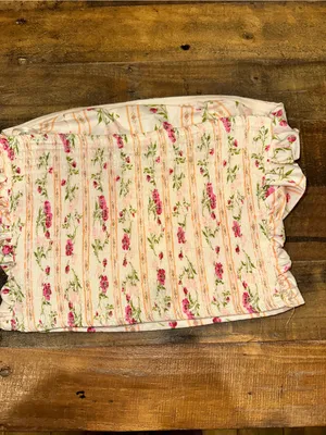 NWOT Band of the Free Shabby Chic Floral Pattern Tube Top $58 MSRP thumbnail 4