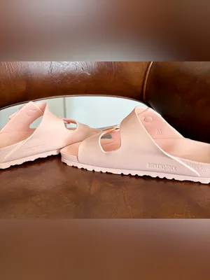 Birkenstock Women's EVA Arizona Sandals Rose light Pink Size 41 US 10 Waterproof thumbnail 6