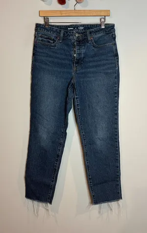 Old Navy High Rise OG Straight jeans thumbnail 1