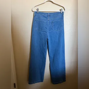 L’AGENCE Clayton‎ High Rise Wide Leg Jeans Size 30 Long Tall in Salina Blue thumbnail 6