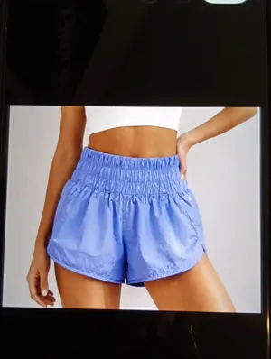 Free People Movement Womens The Way Home Logo Shorts Lined Size Medium thumbnail 3
