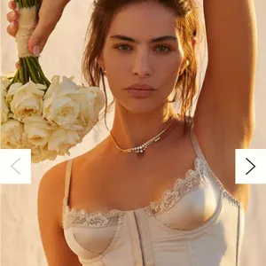 New NEW KAT THE LABEL bowie bustier bra in Antique lace Medium corset thumbnail 3
